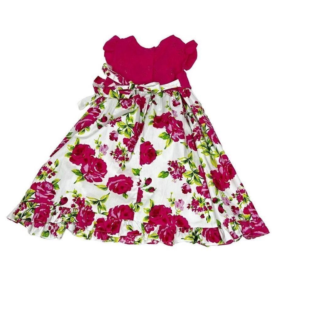 Sophie Rose hot pink floral dress size 6